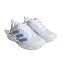 adidas Hallen-Indoorschuhe Court Team Bounce 2 weiss/blau Damen